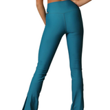 TIGER FRIDAY WOMEN MAY SPLIT FLARE LEGGINGS