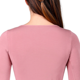 SUFFOLK 4019A WOMEN SPRING CHATEAU LACE TIE FRONT CROPPED TOP