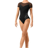 BLOCH L4312 WOMEN ADALIA MIRAGE PRINT BOAT NECK LEOTARD