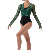 BLOCH Z4146 WOMEN ARDEN PRINTED WRAP TOP