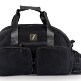DANSHUZ B20506B BEAT BOX DUFFLE BAG BLACK