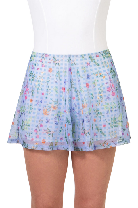 SO DANCA 7015A WOMEN GARDEN PRINTED TAP SHORT