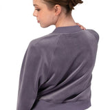 BLOCH J13001 LADIES AMANDA VELVET BOMBER JACKET