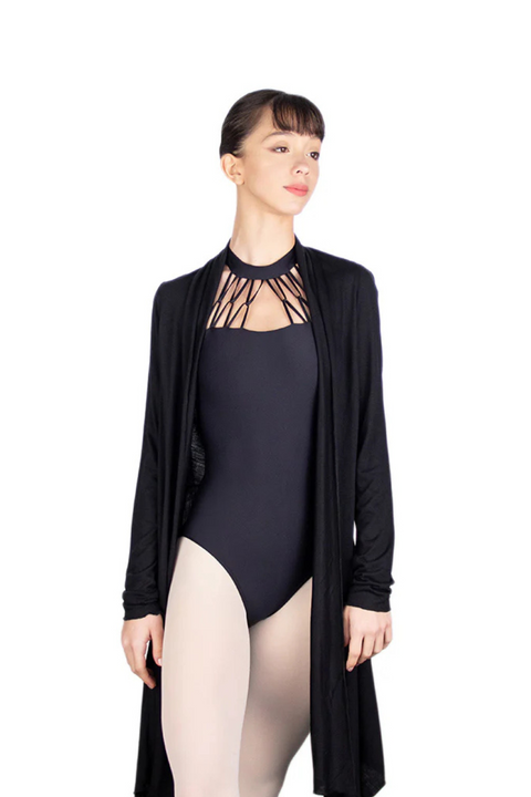 BALLET ROSA ETSU WOMEN OPEN FRONT WATERFALL CARDIGAN