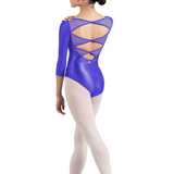 MIRELLA M1023LM WOMEN 3/4 SLEEVE LEOTARD