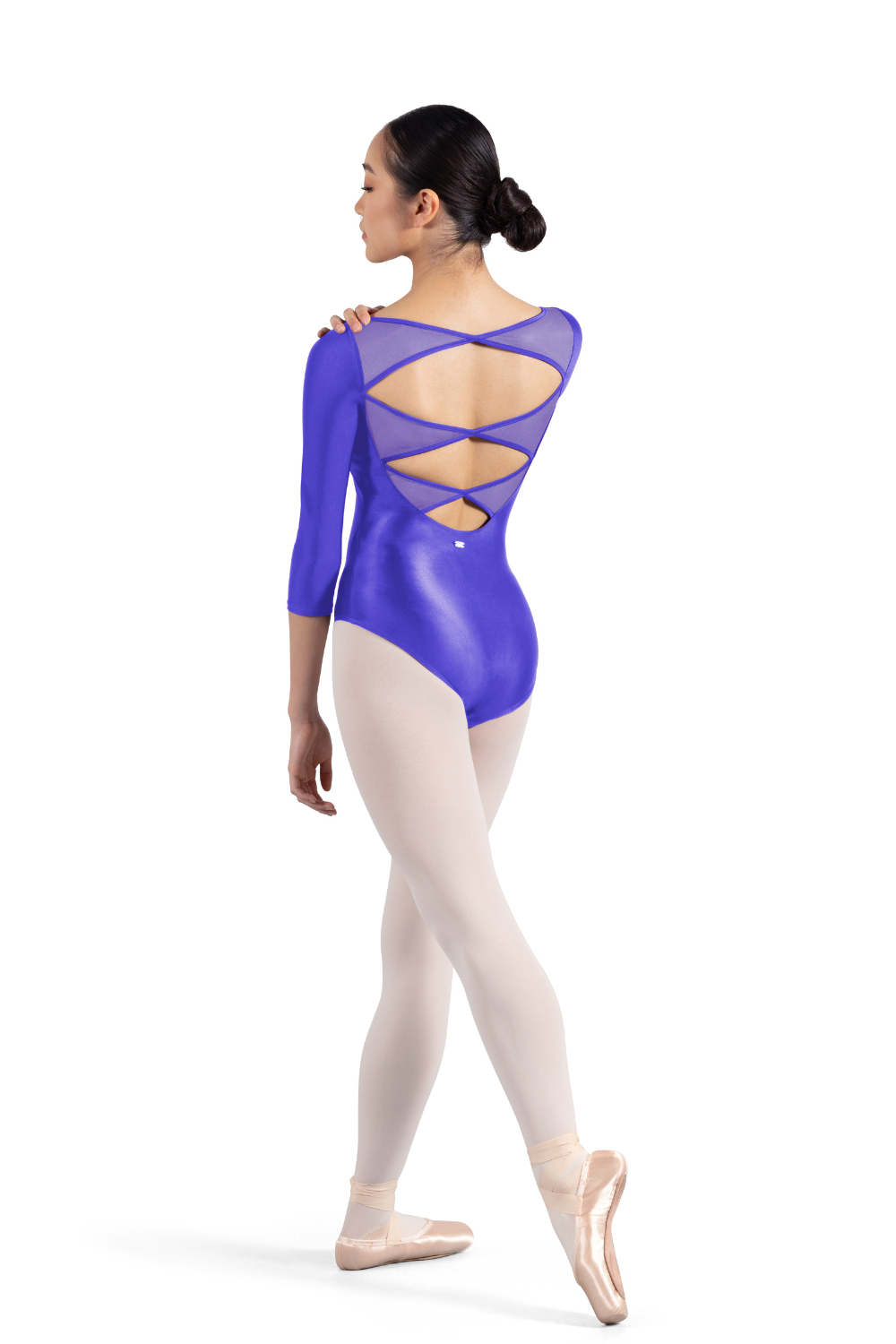 MIRELLA M1023LM WOMEN 3/4 SLEEVE LEOTARD