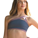 HONEYCUT T4116 WOMEN AFTER DARK ONE SHOULDER TOP