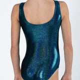 -ENERGETIKS-SCL121 GIRLS MILLIE BOAT NECK TANK LEOTARD
