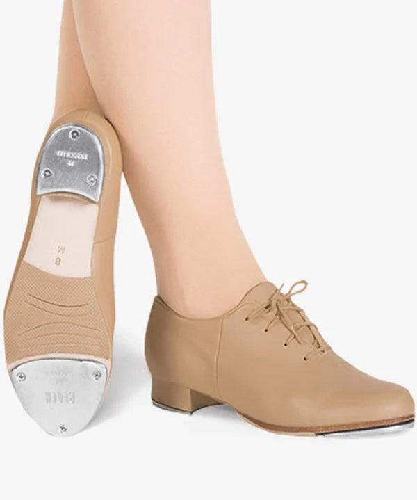 LADIES AUDEO JAZZ TAP LEATHER TAP SHOES- BLOCH