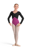 MIRELLA M30004C GIRLS LONG SLEEVE GATHERED TOP