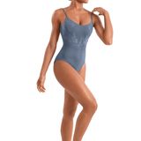 MIRELLA M70007LM WOMEN FLORAL CAMISOLE LEOTARD - The Dance Shoppe