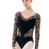 NIKOLAY WOMEN TELENA LONG SLEEVE LEOTARD