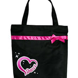 EDGE BLACK TOTE BAG-HORIZON