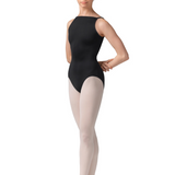 M70002LM WOMEN BOAT NECK MESH BACK LEOTARD-MIRELLA