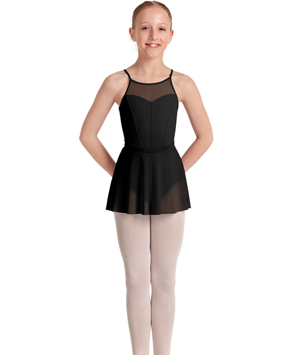 MS10002C GIRLS ELASTIC WAIST SKIRT-MIRELLA