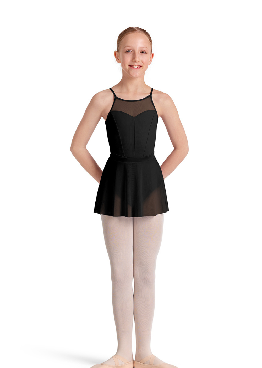 MS10002C GIRLS ELASTIC WAIST SKIRT-MIRELLA