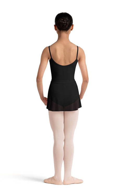 BLOCH CR10002 GIRLS EMBROIDERED PULL ON SKIRT