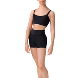 M30002L WOMEN CROSS BACK CAMISOLE CROP TOP-MIRELLA