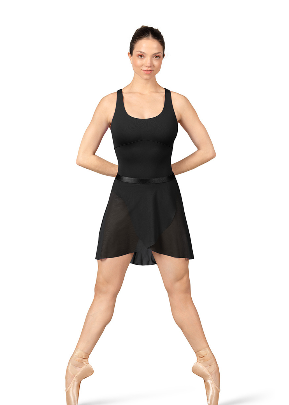 MS166 WOMEN FIXED WRAP SKIRT-MIRELLA