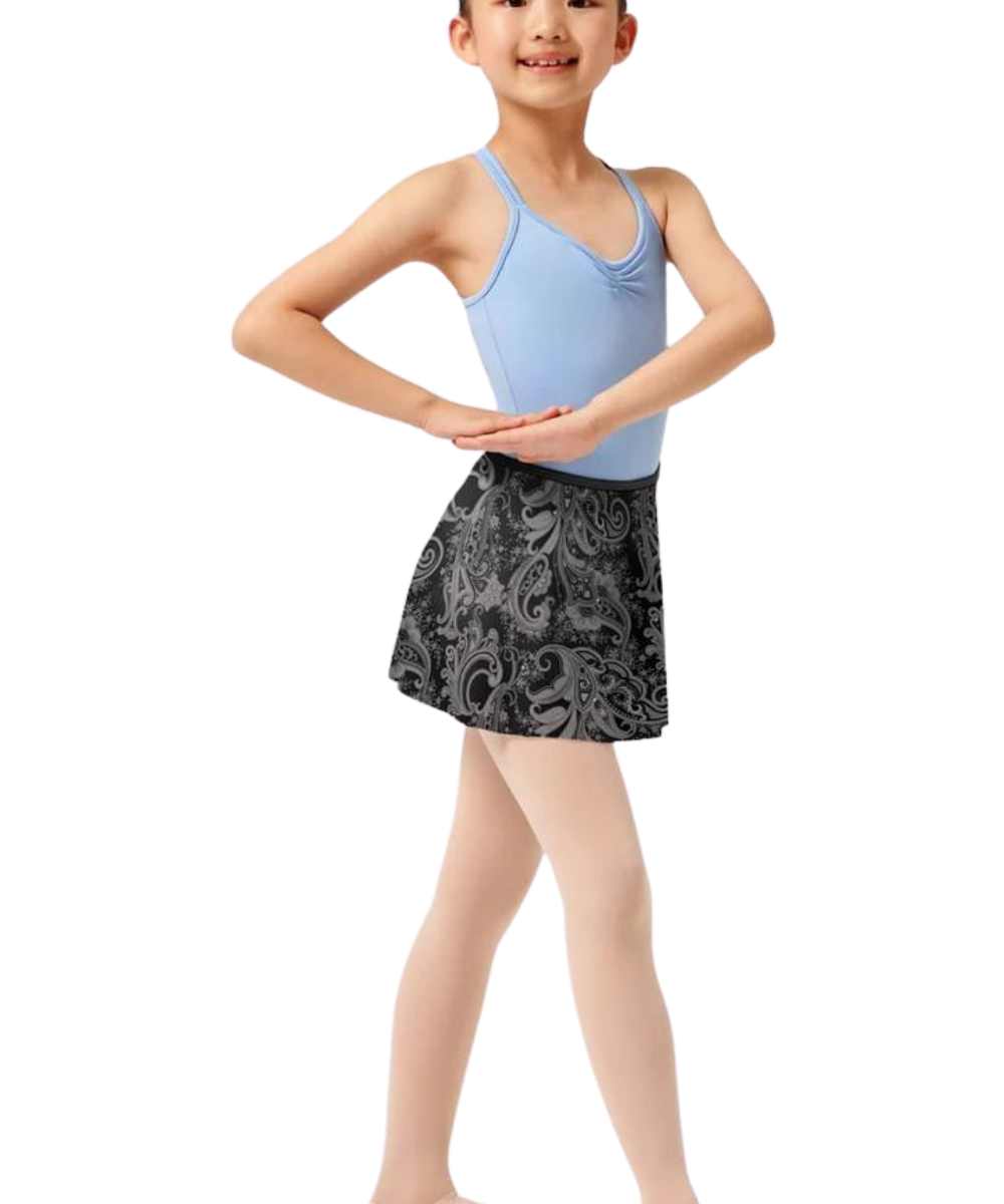 GIRLS PRINTED MESH PULL ON SKIRT-MIRELLA