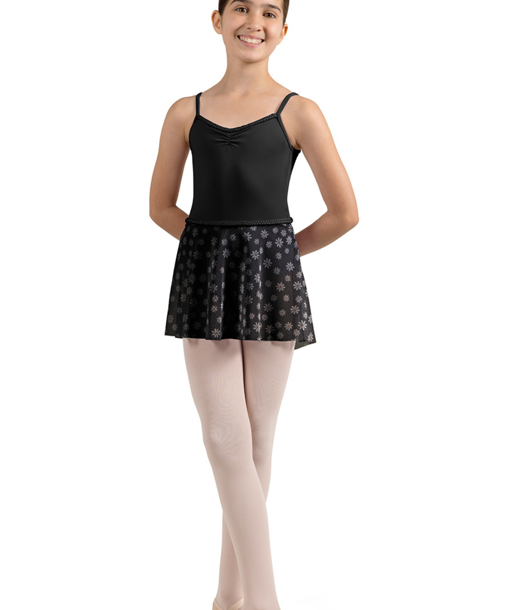 MS900C GIRLS PRINTED MESH SKIRT-MIRELLA
