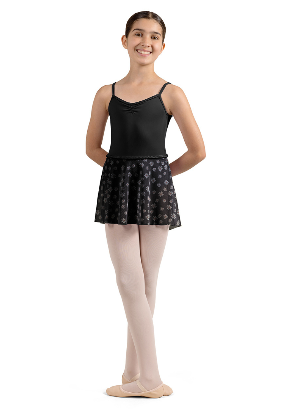 MS900C GIRLS PRINTED MESH SKIRT-MIRELLA