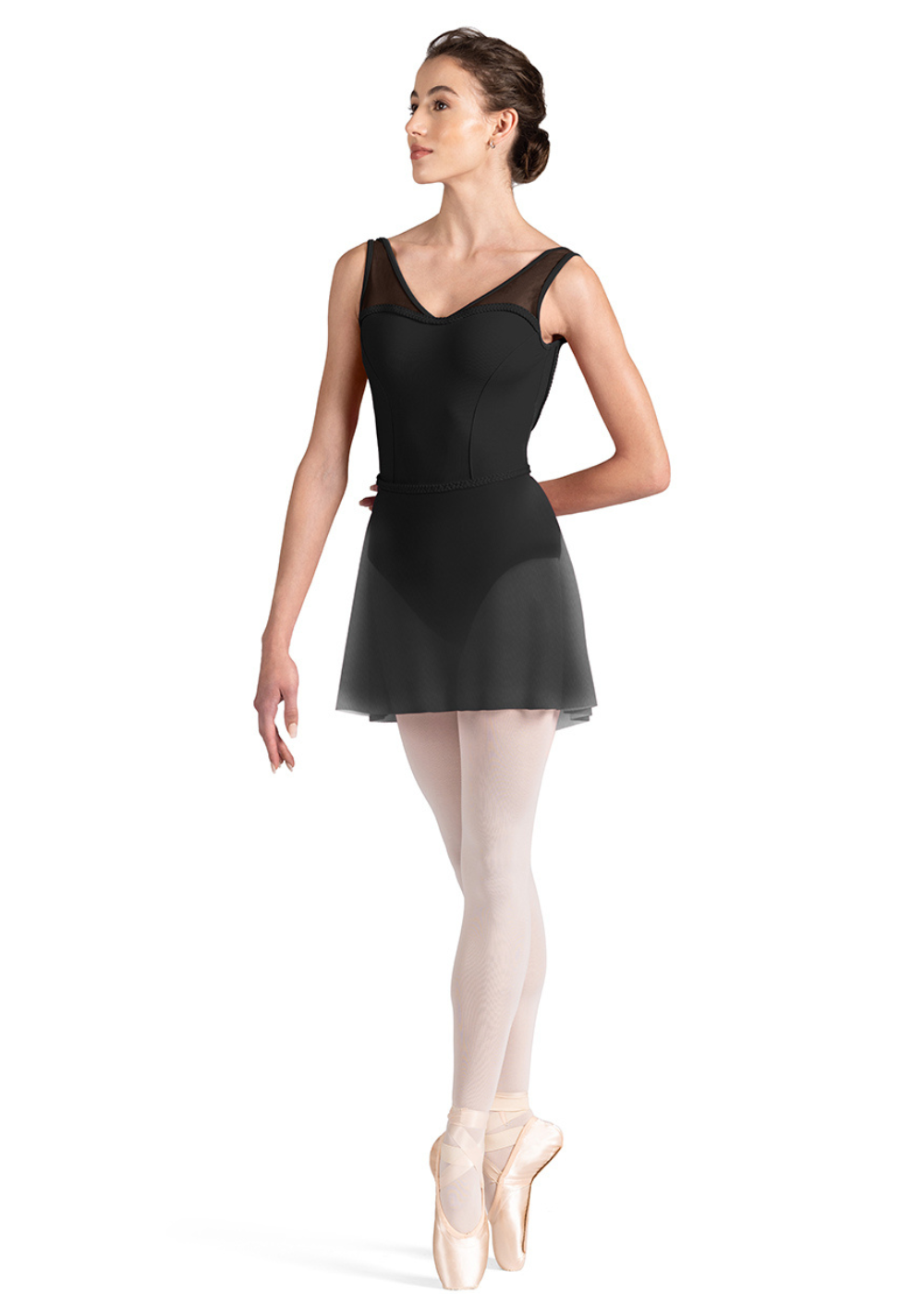 MS164 WOMEN MIAMI MESH SKIRT-MIRELLA