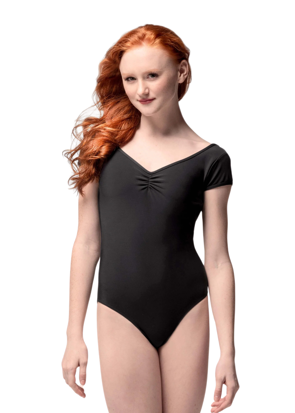 -ELEVE DANCEWEAR-GIRLS STELLA SHORT SLEEVE LEOTARD
