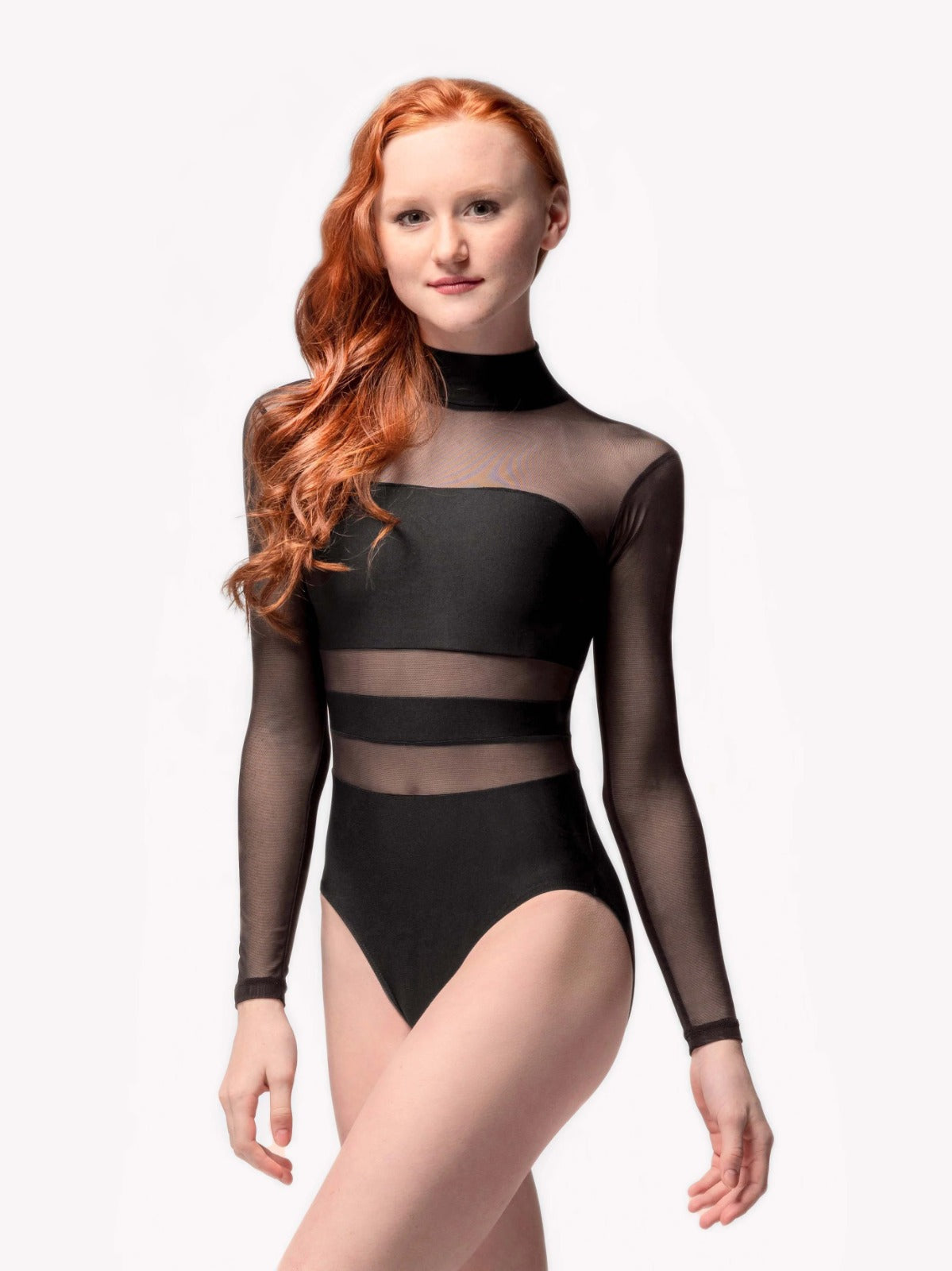 ELEVE DANCE WEAR GIRLS ZOE LONG SLEEVE LEOTARD