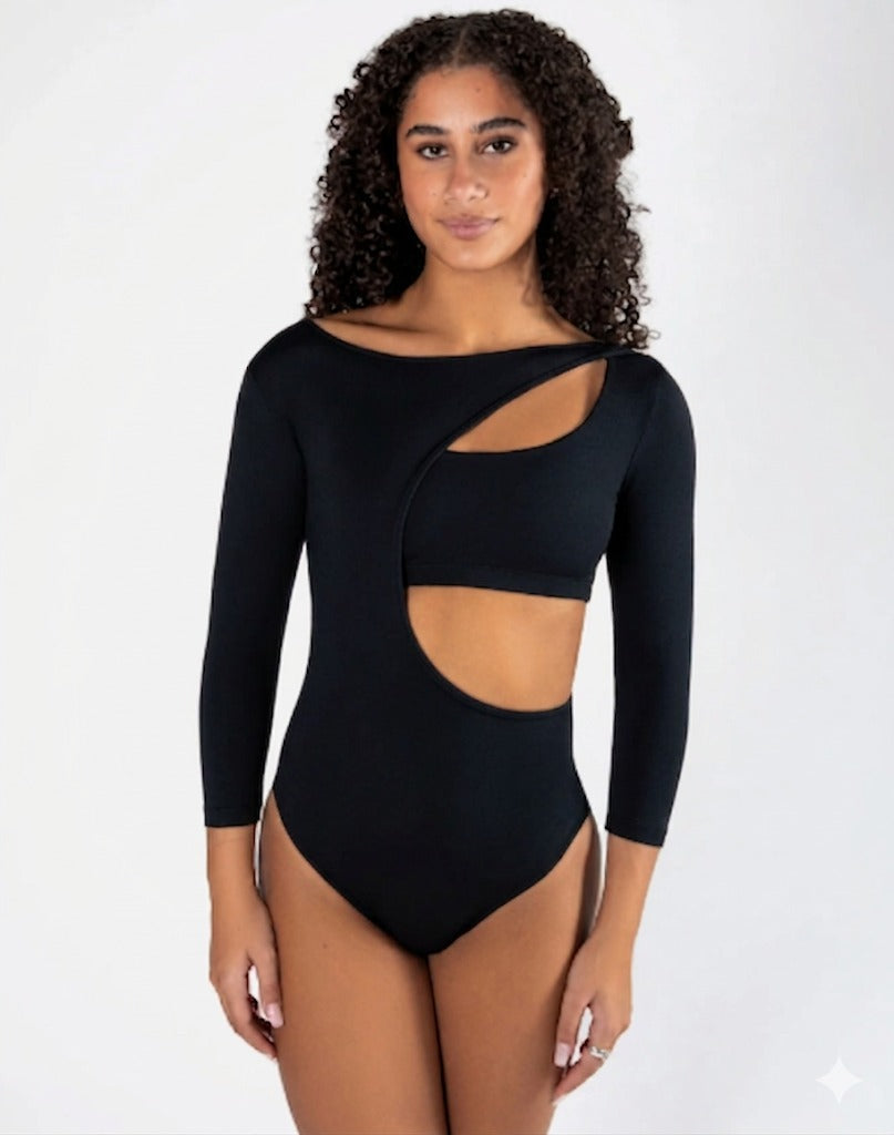 -ENERGETIKS-IAL149AL1  WOMEN XENA 3/4 SLEEVE LEOTARD