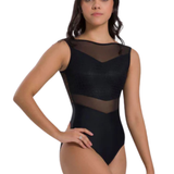 SO DANCA-BY68 WOMEN SUELI BOAT NECK TANK LEOTARD