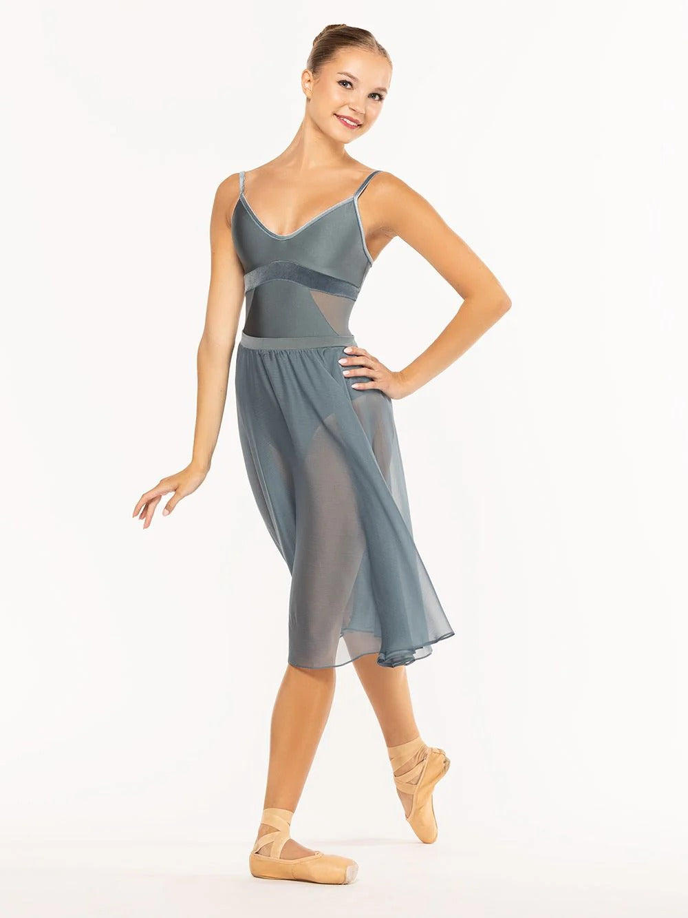 -ELEVE DANCEWEAR-WOMEN CHIFFON REHEARSAL SKIRT