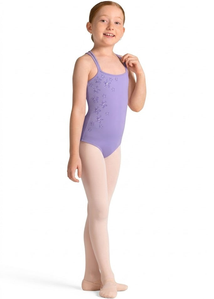 BLOCH CL70009 GIRLS BACK STRAP CAMISOLE TUTU LEOTARD