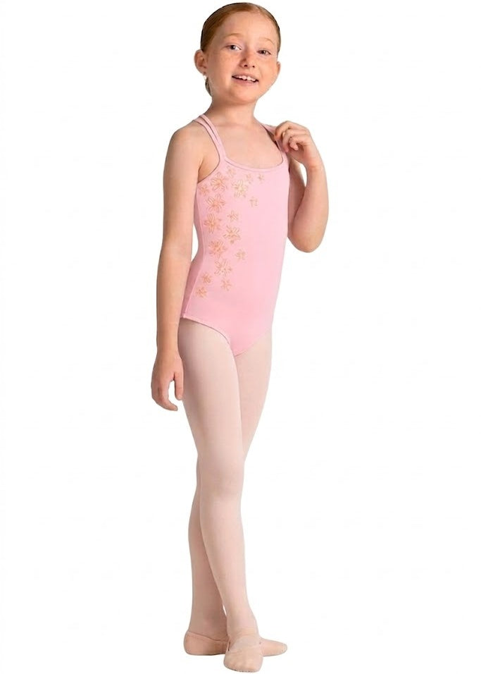 BLOCH CL70009 GIRLS BACK STRAP CAMISOLE TUTU LEOTARD
