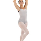 CAPEZIO 1811W ULTRASOFT CONVERTIBLE BODY TIGHT WITH CLEAR STRAPS