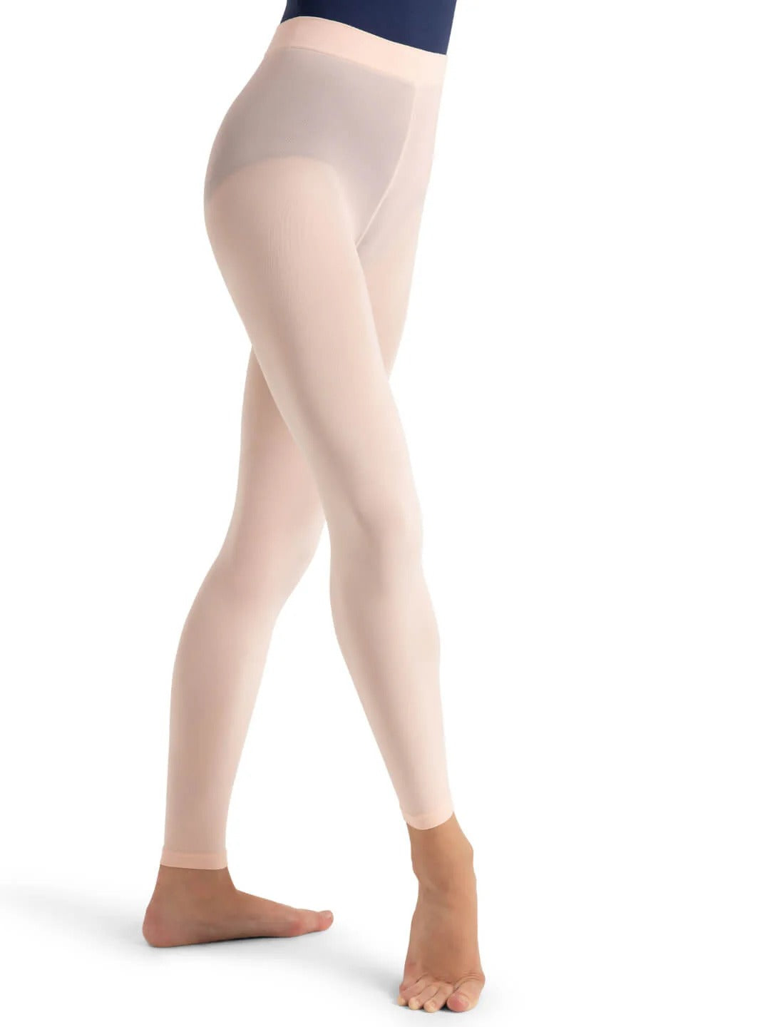 CAPEZIO 1917 WOMEN'S FOOTLESS W/ SELF KNIT WAIST BAND TIGHT