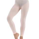 CAPEZIO 1917C GIRLS FOOTLESS W/ SELF KNIT WAIST BAND TIGHT