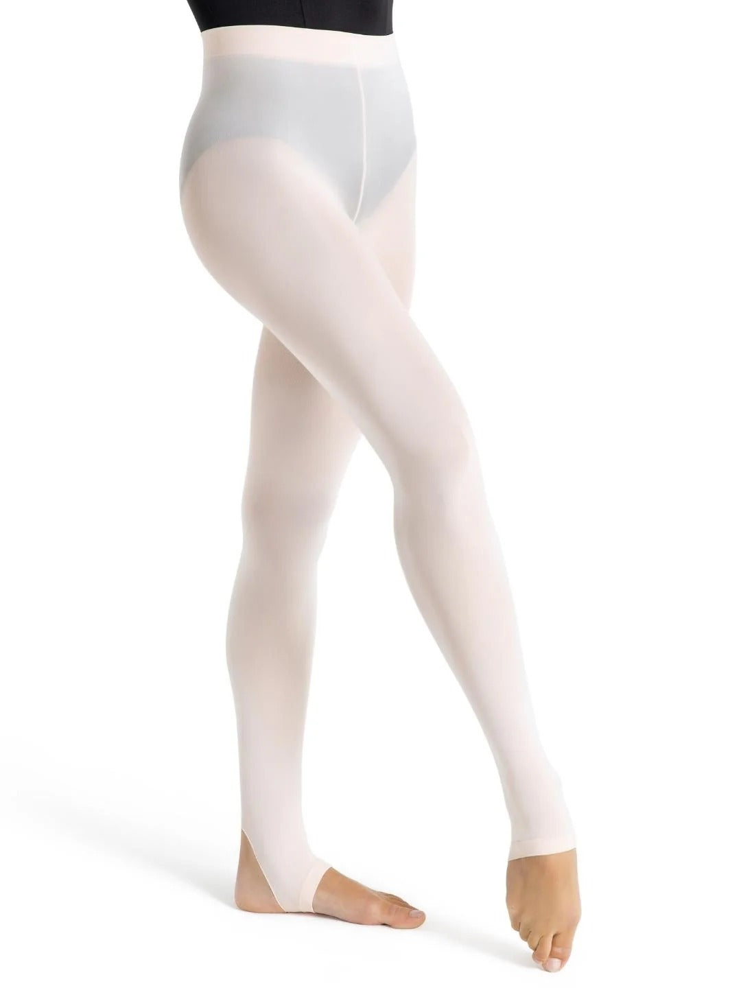 CAPEZIO 1961 SELF KNIT WAIST STIRRUP TIGHTS