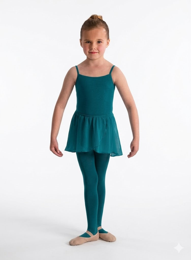 BLOCH CR5110 GIRLS BARRE STRECH WAIST BALLET SKIRT