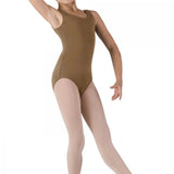 BLOCH CL5405 GIRLS BASIC ROUND NECK TANK LEOTARD