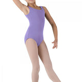 BLOCH CL5405 GIRLS BASIC ROUND NECK TANK LEOTARD