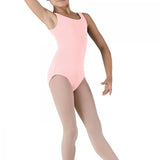 BLOCH CL5405 GIRLS BASIC ROUND NECK TANK LEOTARD