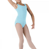 BLOCH CL5405 GIRLS BASIC ROUND NECK TANK LEOTARD