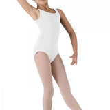 BLOCH CL5405 GIRLS BASIC ROUND NECK TANK LEOTARD