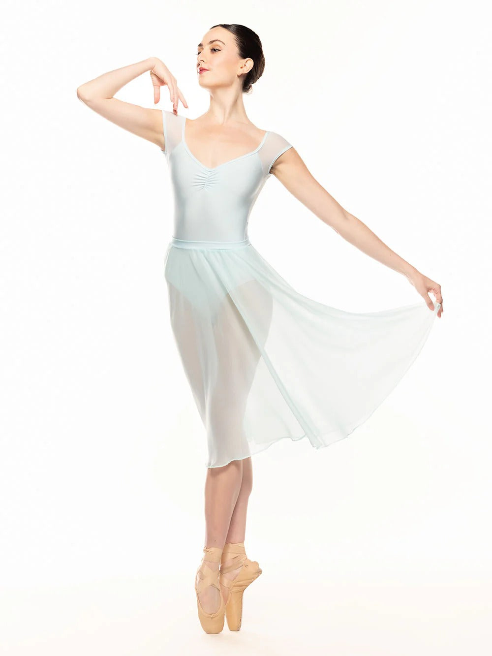 -ELEVE DANCEWEAR-WOMEN CHIFFON REHEARSAL SKIRT