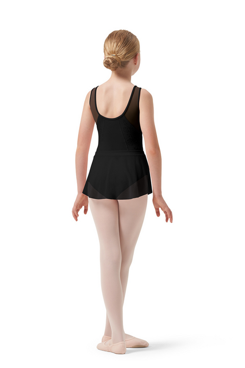 BLOCH CR0501 GIRLS SAGE MESH WRAP SKIRT