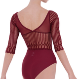 WEAR MOI NEREA WOMEN 3/4 SLEEVE LEOTARD