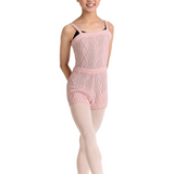 BLOCH CU12002 GIRLS KNIT SHORT UNITARD