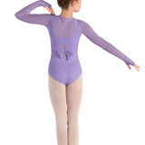 BLOCH CZ8469 GIRLS HENNY MESH WRAP TOP