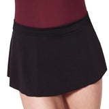 CAPEZIO 11459T GIRLS CURVED PULL ON SKIRT